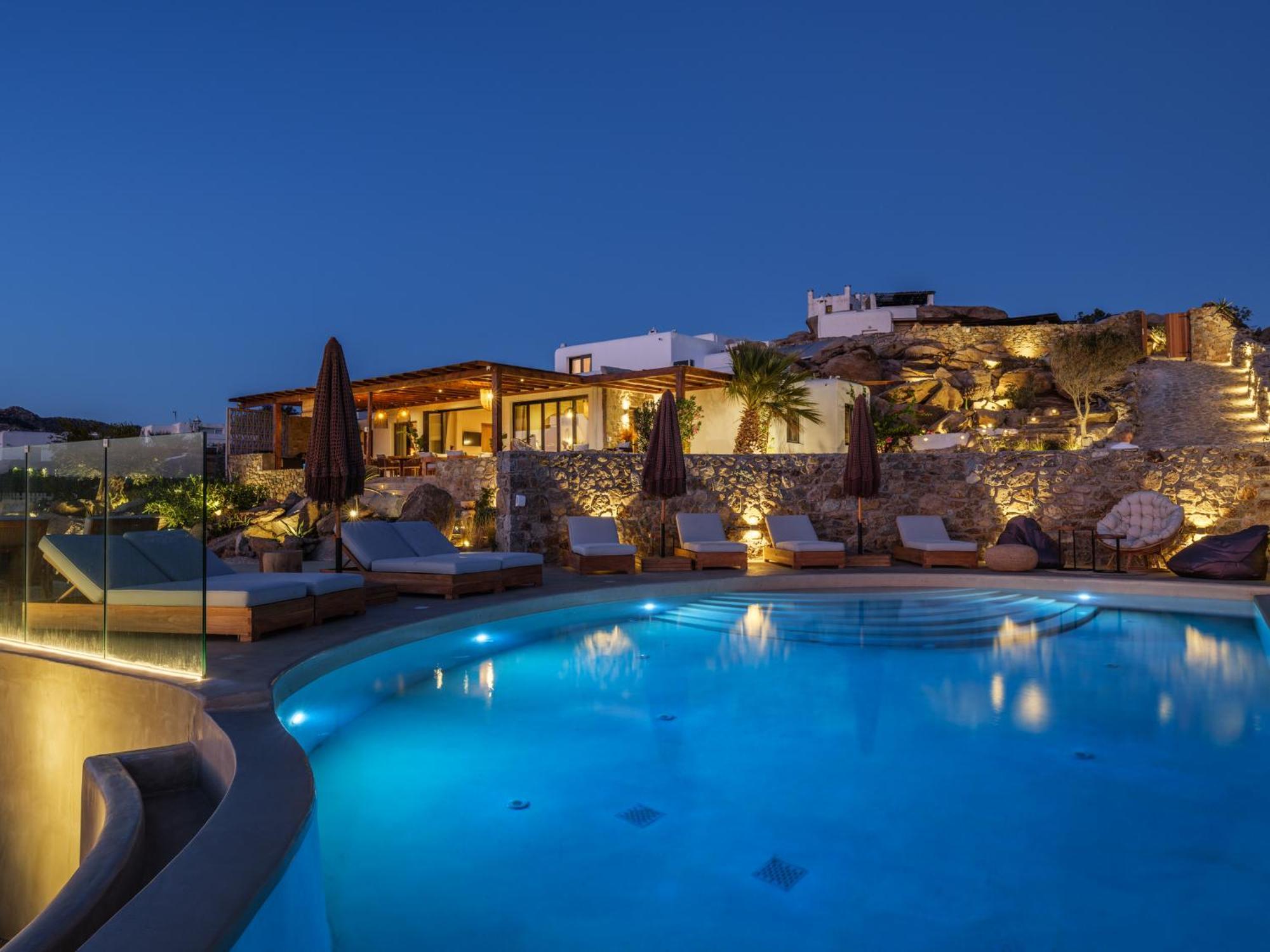 Mykonos Villa Scorpios Mykonos Town Экстерьер фото